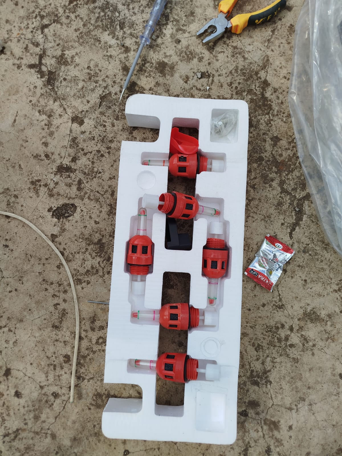 Fiber optic cable installation